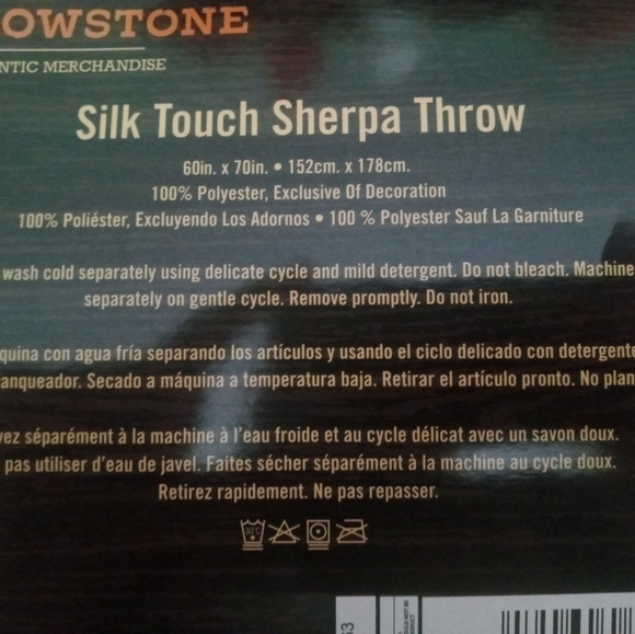 Yellowstone throw - Picture 5 of 5